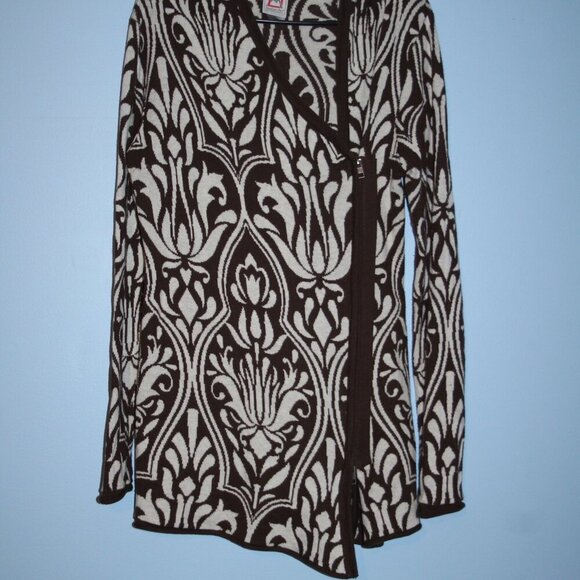 Avalanche Side Zip Front Cardigan Hooded Large - Picture 2 of 13